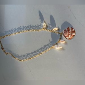 Handmade Dainty Shell Charm Necklace